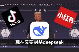 美国强行封杀deepseek？谁敢下载，就罚坐牢20年！ deepseek是什视频封面