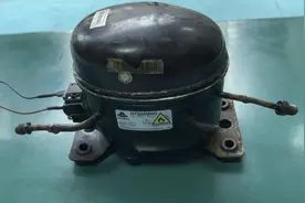 冰箱压缩机拆解，看一下内部是如何工作的