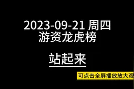 2023-09-21 周四游资龙虎榜