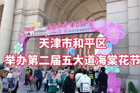 天津市和平区举办第二届五大道海棠花节活动视频封面
