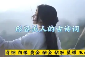 蒹葭苍苍，白露为霜。所谓伊人，在水一方。形容美人的古诗词视频封面