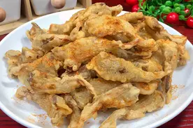 为什么你炸的蘑菇不酥脆？学会这个万能脆炸糊，炸什么都好吃视频封面