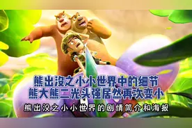 熊出没之小小世界中的细节，熊大熊二光头强居然再次变小！视频封面