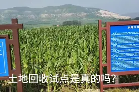 土地回收试点是真的吗？视频封面