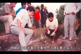 邯郸初中生杀害同学事件：法律后果之探讨#孩子教育 #邯郸视频封面