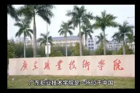 广东职业技术学院（公办大专）视频封面