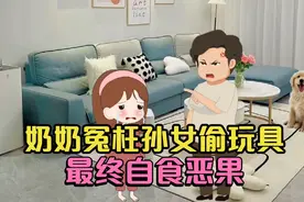 奶奶冤枉孙女偷东西，最终自食恶果视频封面
