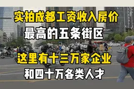 实拍成都工资房价最高的五条街区 这里企业聚集人才一流充满活力视频封面