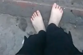 挑战光脚踏步视频封面