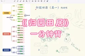 《归园田居》速背版～ 主页有详解带背版视频封面