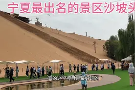 宁夏中卫沙坡头景区，门票80进去看看怎么样视频封面