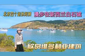 北京四个退休阿姨新西兰街头骑独轮自行车，每个人的姿势不同好笑视频封面