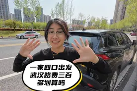 小月一家四口自驾去武汉，路费开支三百多抵达武汉 划不划算视频封面