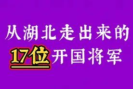 从湖北走出来的17位开国将军，有补充的请评论区留言，谢谢！视频封面