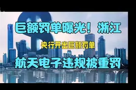 《关于浙江航天电子信息产业有限公司巨额罚单事件的思考》视频封面