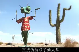 宠物蜥蜴靠伪装和吹牛，逆袭成沙漠小镇大英雄，比哪吒还火的动漫视频封面