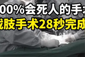 做一场截肢手术只要28秒？300%死亡率的外科手术视频封面