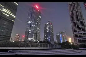 城市质感--济南CBD夜景视频封面