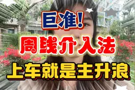 周线介入法，上车就是主升浪！巨准！视频封面