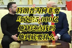 特朗普为何非要乌克兰5000亿？ 他缺这点钱吗？ 他到底要什么！视频封面