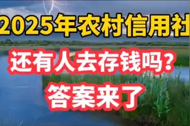 2025年农村信用社存款新政策揭晓！视频封面