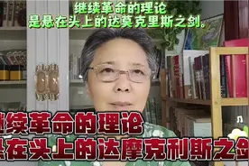 继续革命的理论是悬在头上的达摩克里斯之剑。视频封面