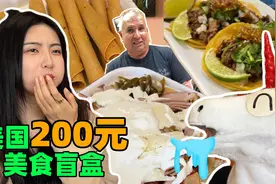 200块钱美食盲盒开到美国是什么体验？第1集@二百者也