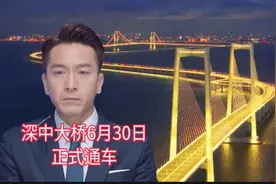 深中大桥将于6月30日正式通车，向参与世纪工程的建设者致敬视频封面