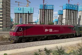 中国铁路Z129次及K977次列车接近兰州站视频封面