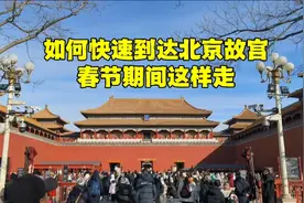 如何快速到达北京故宫入口？春节期间就要这样走，省时省力不安检视频封面