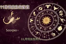 11月份的星座。视频封面