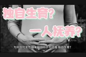 单身妈妈崛起：为何现代女性越来越倾向于不结婚，独自生育？视频封面