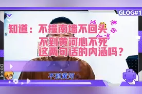 110集知道：不撞南墙不回头不到黄河心不死这两句话的内涵吗？视频封面