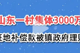 山东一村集体获3000万征地补偿款，喜讯传来！视频封面