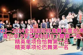 全国青少年国标舞蹈比赛第一名获得者严雨轩小朋友表演精彩舞蹈视频封面