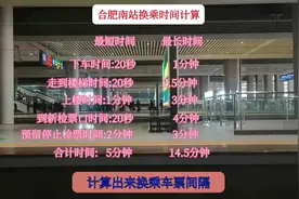 保姆级攻略:合肥南站如何换乘及换乘间隔时间计算视频封面