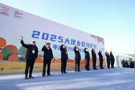 2025大理乡愁马拉松年度接力赛宾川站开跑视频封面