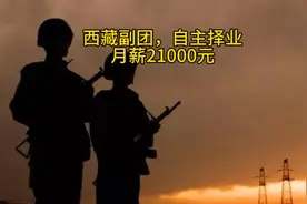 西藏副团，自主择业，月薪21000元！视频封面