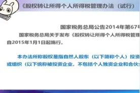 自然人股权转让个人所得税政策讲解#股权转让 #个人所得税视频封面