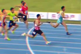 全运会男子100米决赛，苏炳添大战谢震业视频封面