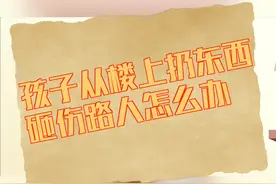 孩子从楼上扔东西砸伤路人怎么办？（来源：山东省青岛市西海岸新区司法局）视频封面