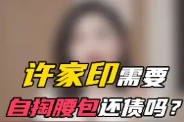 恒大欠债，许家印需要自掏腰包还债吗？#恒大 #还债 #涨知识 #金融 #财经 视频封面