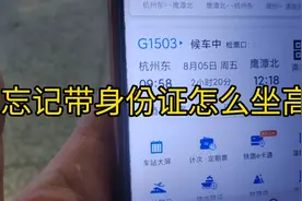 忘记带身份证怎么坐高铁，教你10秒钟搞定临时身份证视频封面