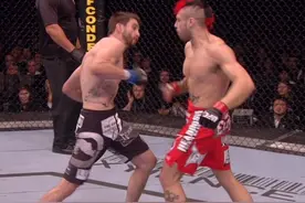 赢的站着，输的躺下!康迪特极限换拳丹哈迪！#ufc 视频封面