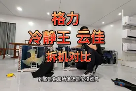 减配大潮将至？格力冷静王云佳拆机对比。风赏，时光绘，云舒氧视频封面