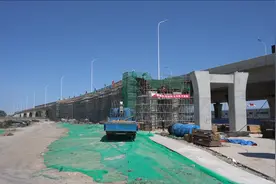 #外环线 东北部调线与 #津蓟高速立交工程最新进展视频封面