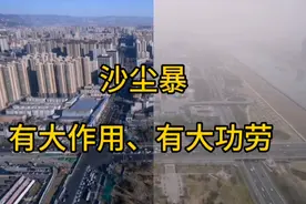 沙尘暴，有大作用？有大功劳 #沙尘暴视频封面