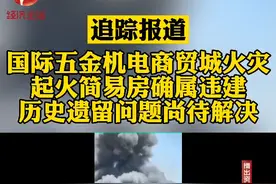 6月21日，合肥的安徽国际五金机电商贸城突发大火，那关于这起事故的调查进展如何呢？视频封面