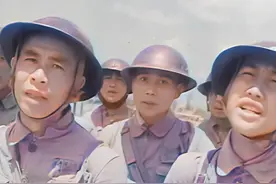 AI修复上色：1942年中国远征军赴缅作战珍贵影像。缅怀先烈！勇者必胜！#铭记英雄视频封面