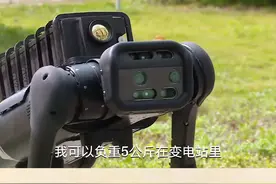 变电站养了“机器狗”，为变电智能巡检开辟新天地。#机器人 #科技改变生活 #电力 视频封面